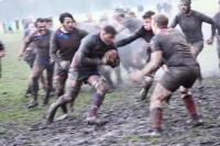 5. The mudmen - Miles Jones, with the ball in attack, with Alex Thau and Nic Davenport in support.JPG