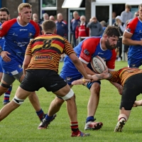 Dom Owen got his first Penarth try against Dinas Powys.JPG